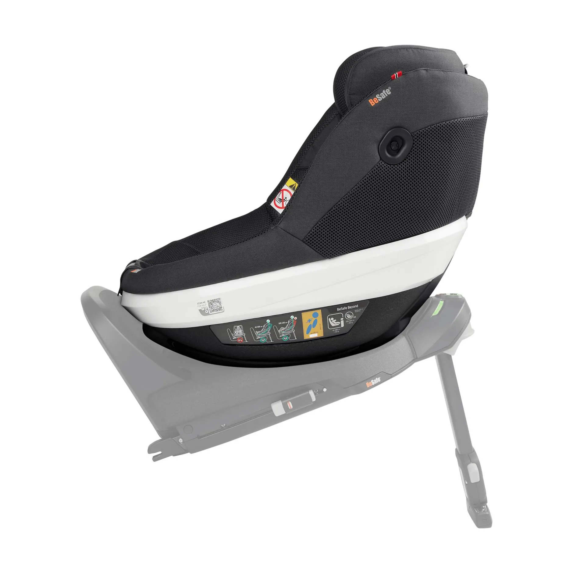 BeSafe Beyond Antharcite Mesh*Kinder Kindersitze 9-18 Kg, Gruppe 1