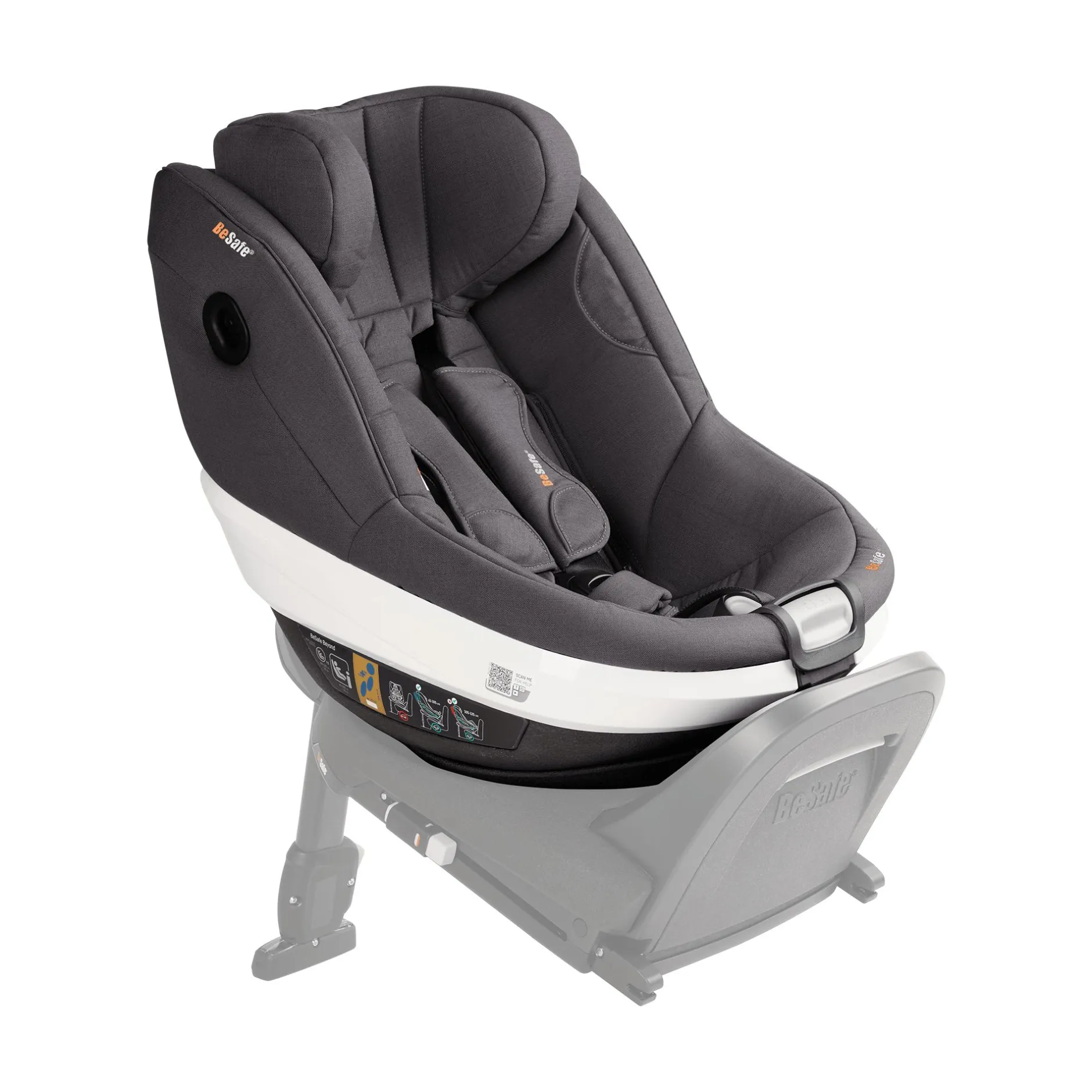 BeSafe Beyond Dark Grey*Kinder Kindersitze 9-18 Kg, Gruppe 1