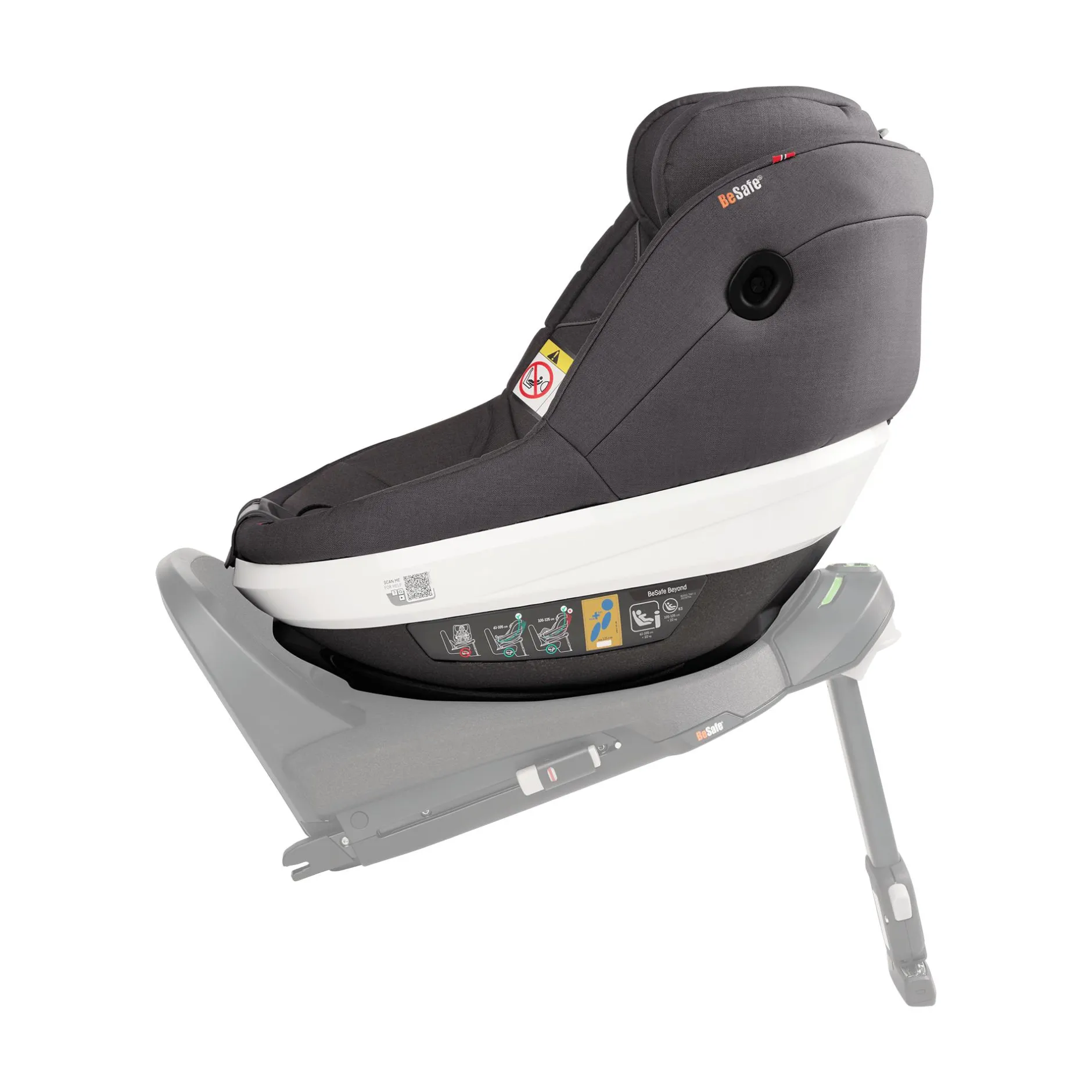 BeSafe Beyond Dark Grey*Kinder Kindersitze 9-18 Kg, Gruppe 1