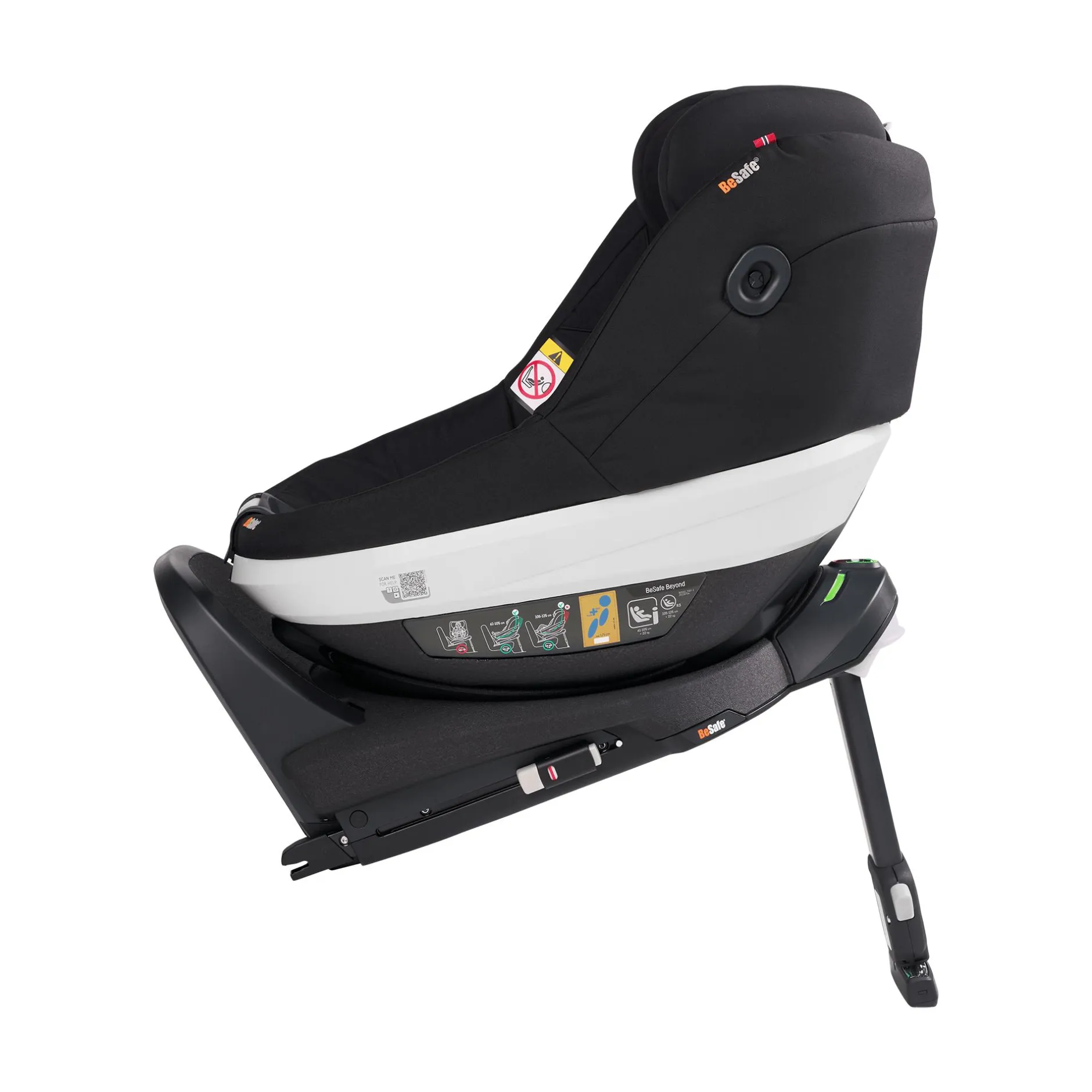 BeSafe Beyond Fresh Black*Kinder Kindersitze 9-18 Kg, Gruppe 1