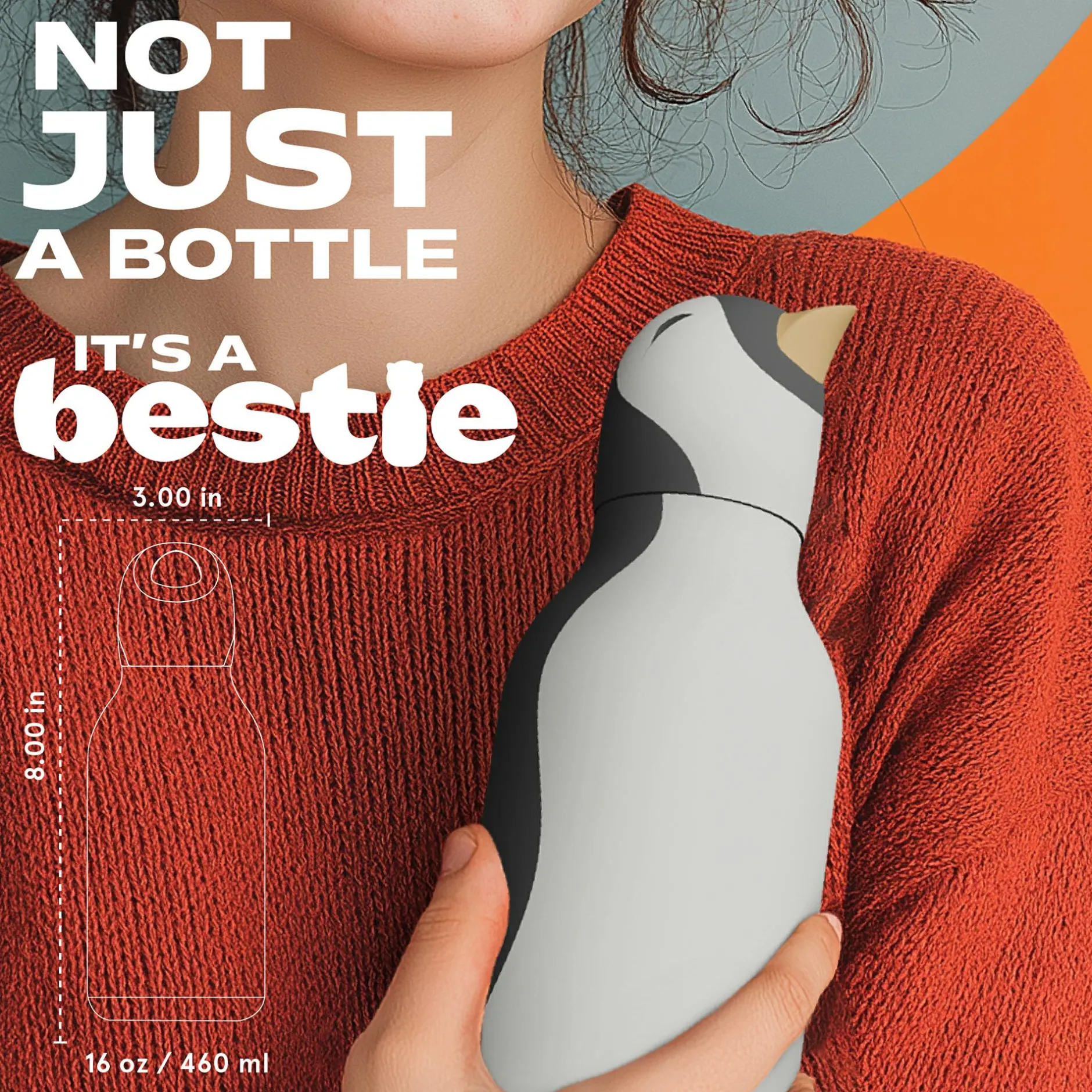 ASOBU Bestie Trinkflasche Pinguin* Flaschen & Sauger