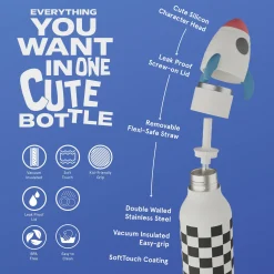 ASOBU Bestie Trinkflasche Rakete* Flaschen & Sauger