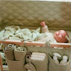 LITTLE DUTCH Bettumrandung Pure Sage* Bettausstattung
