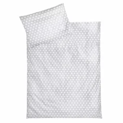 Zu00f6llner Bettwaesche Sterne 100x135 cm* Babybettwäsche