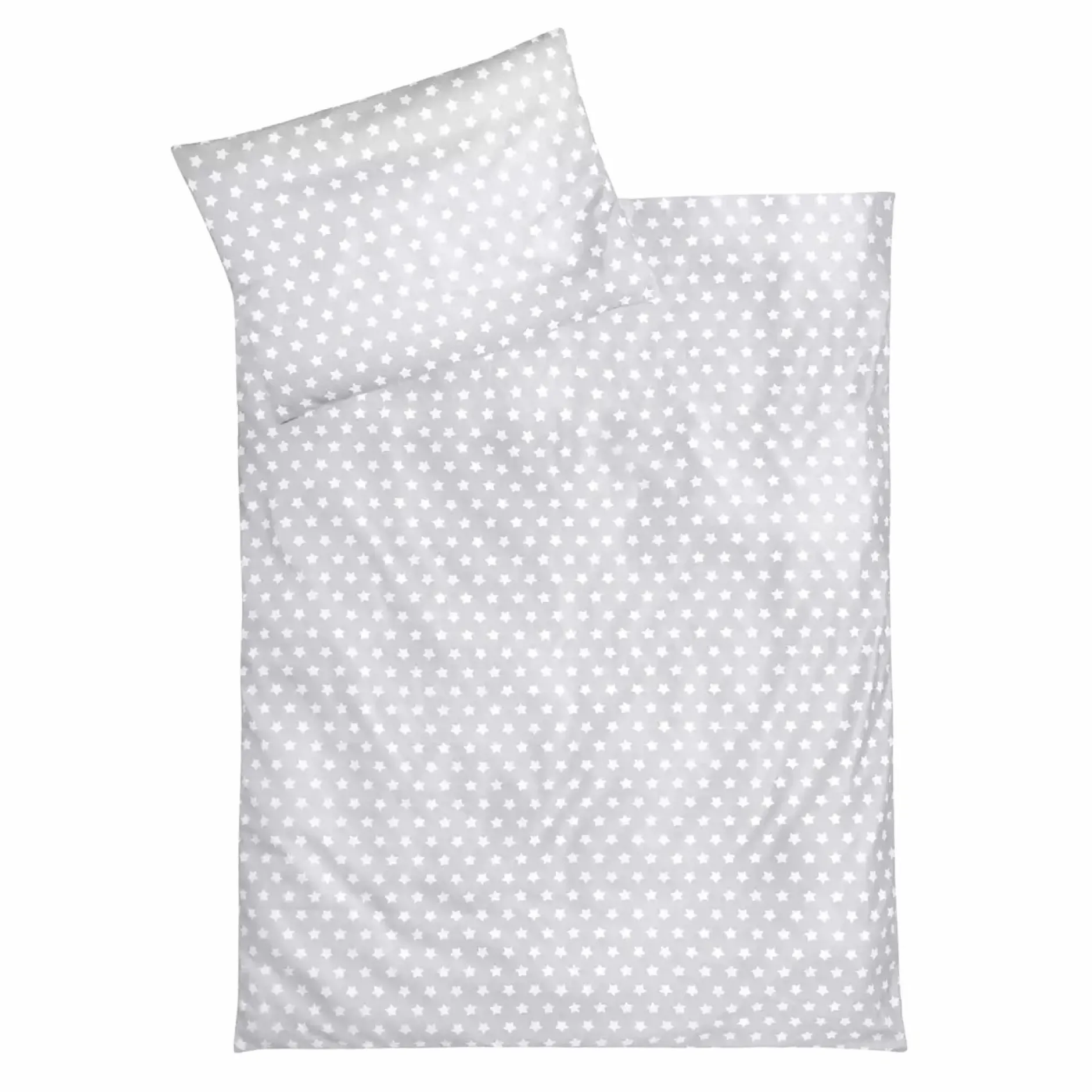 Zu00f6llner Bettwaesche Sterne 100x135 cm* Babybettwäsche