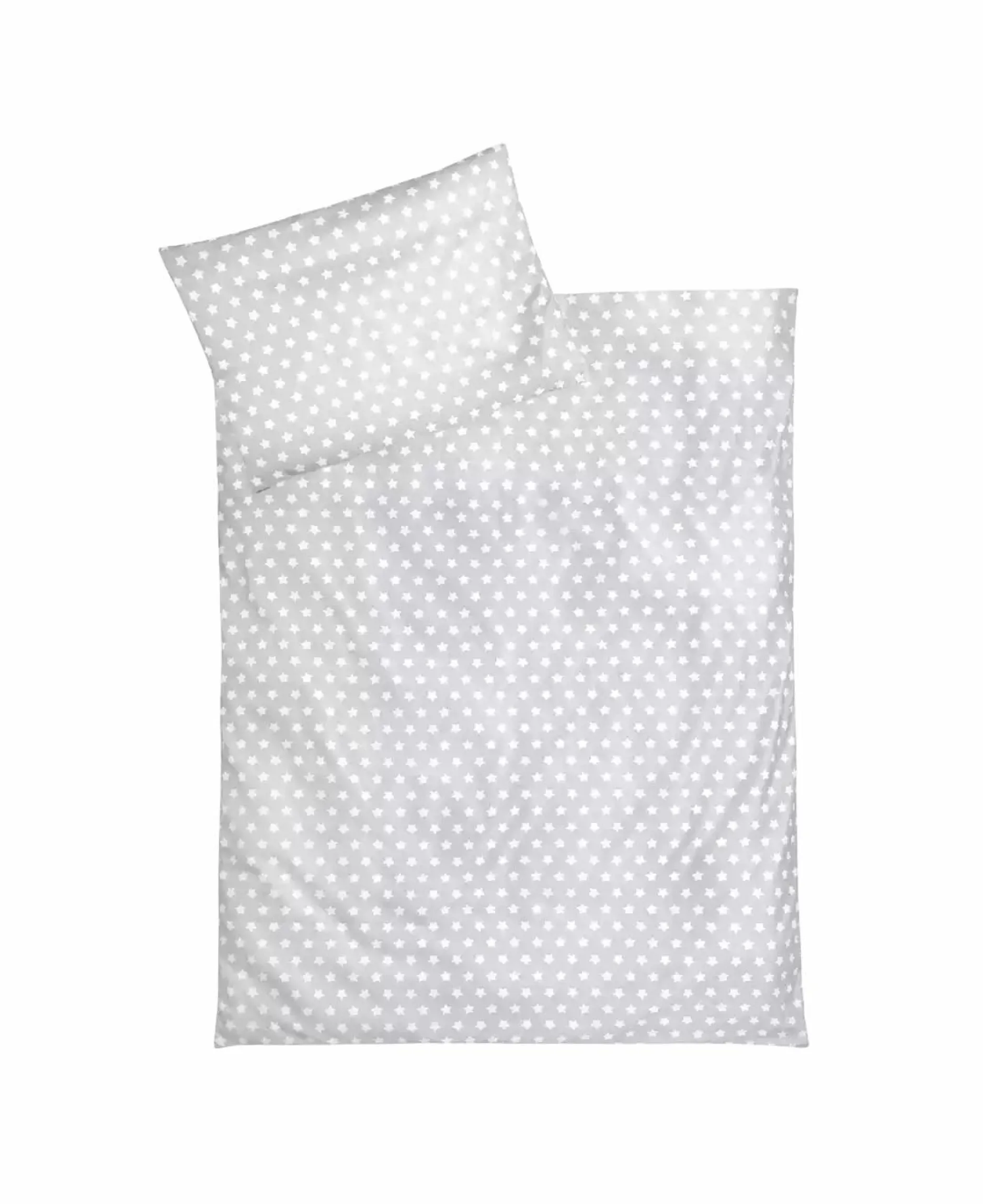 Zu00f6llner Bettwaesche Sterne 100x135 cm* Babybettwäsche