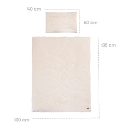 roba Bettwäsche Frosty Almond 100 x 135 cm* Babybettwäsche
