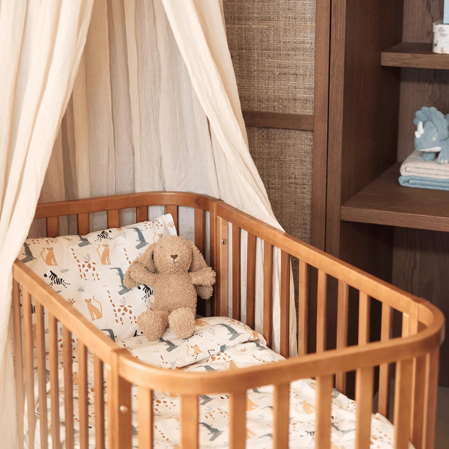 jollein Bettwäsche Jungle Jambo 100 x 140 cm* Babybettwäsche