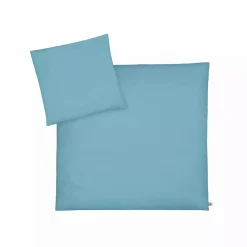 Zu00f6llner Bettwäsche Piqué Greenery 80x80 cm* Babybettwäsche