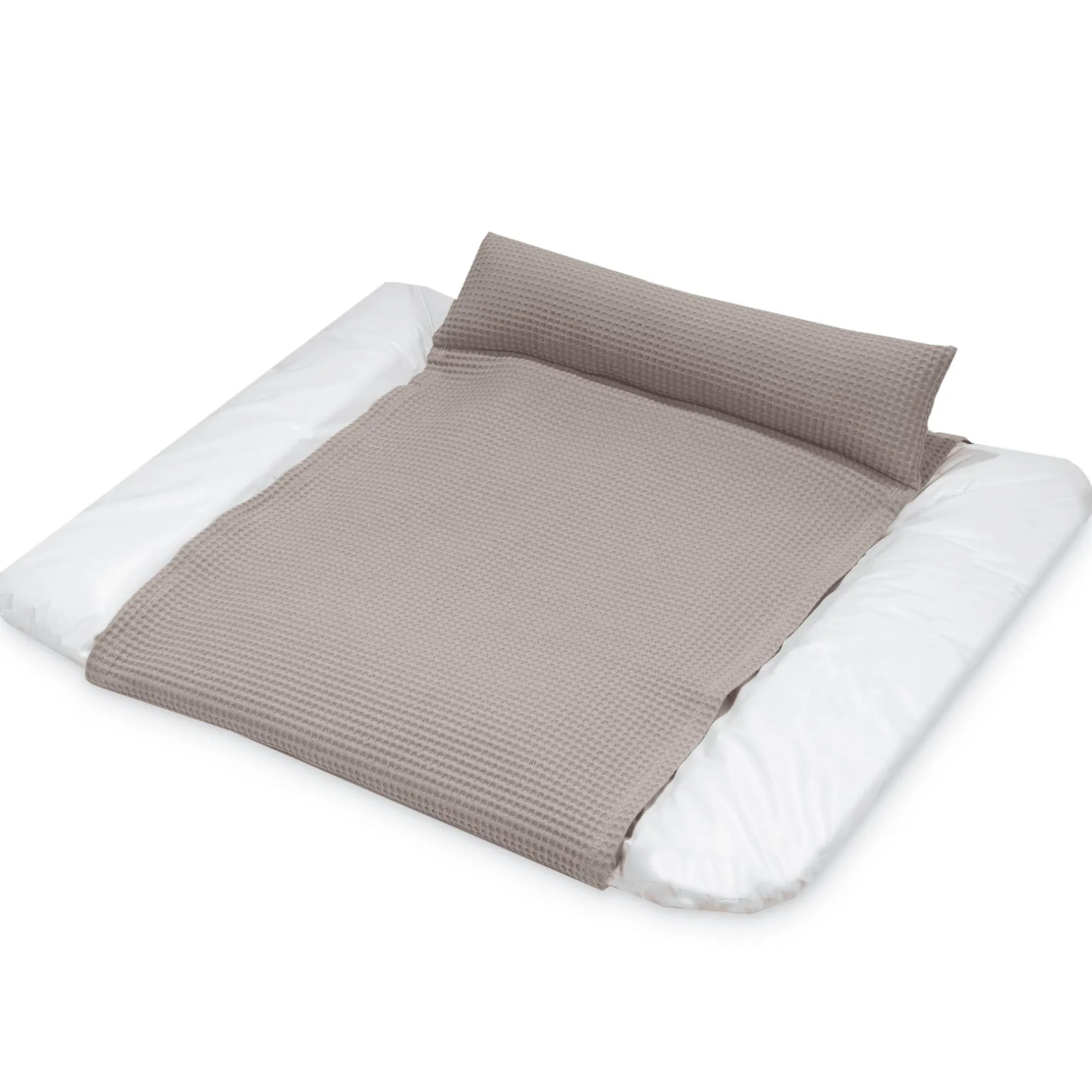 Zu00f6llner Bezug Loop Comfy Waffelpiqué Nougat* Wickelauflagen|Wickelauflagen