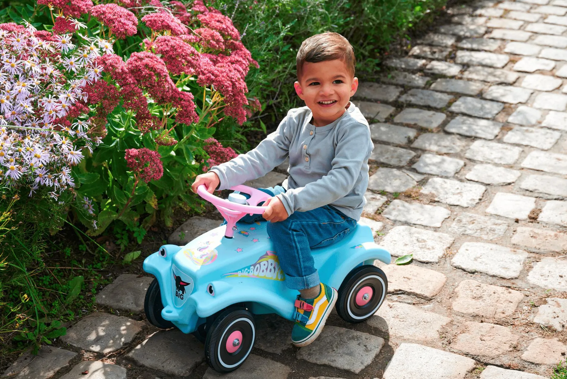 BIG Bobby Car Classic Einhorn*Kinder Kinderfahrzeuge