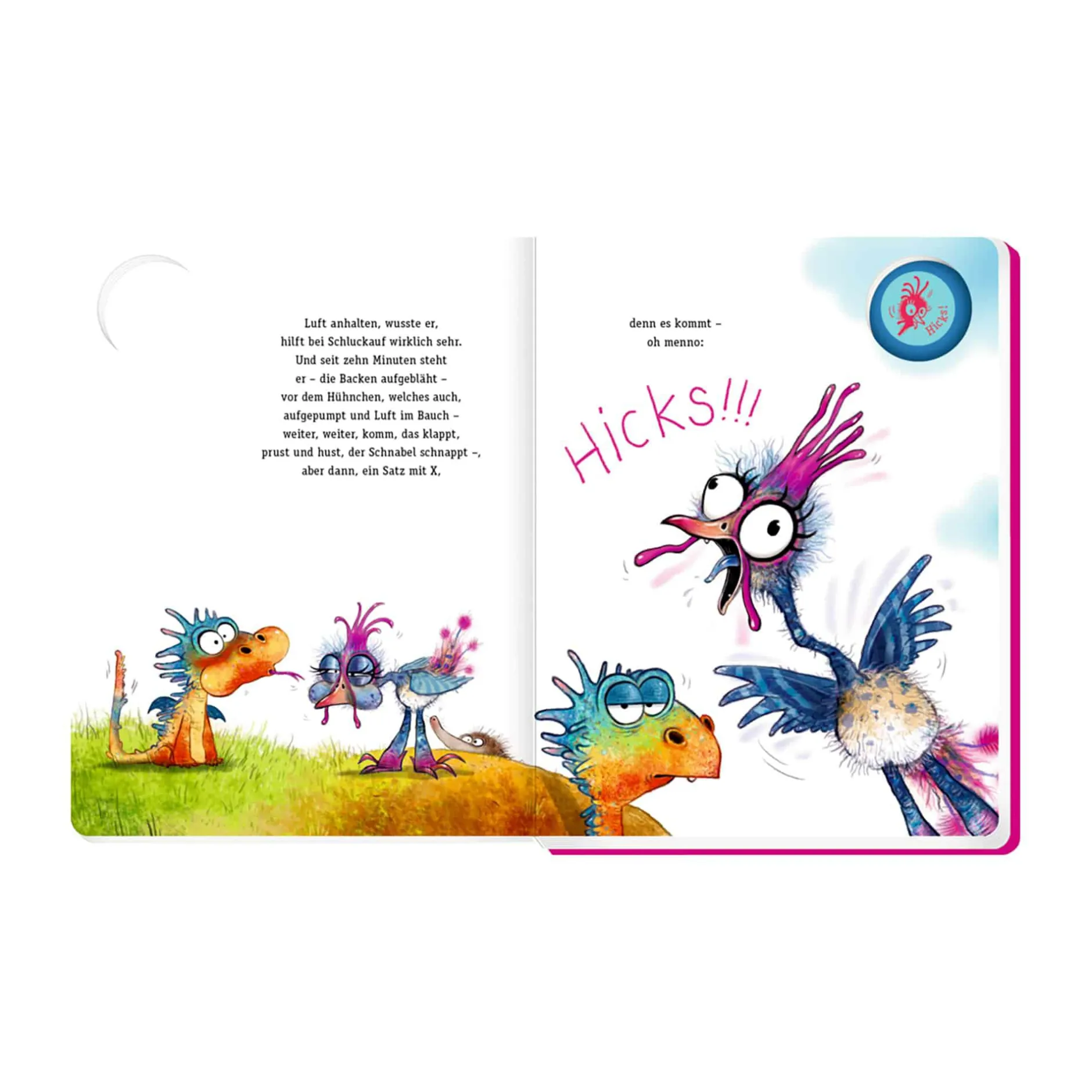 COPPENRATH Bilderbuch Furzipups und Hicksi Huhn*Kinder Kinderbücher