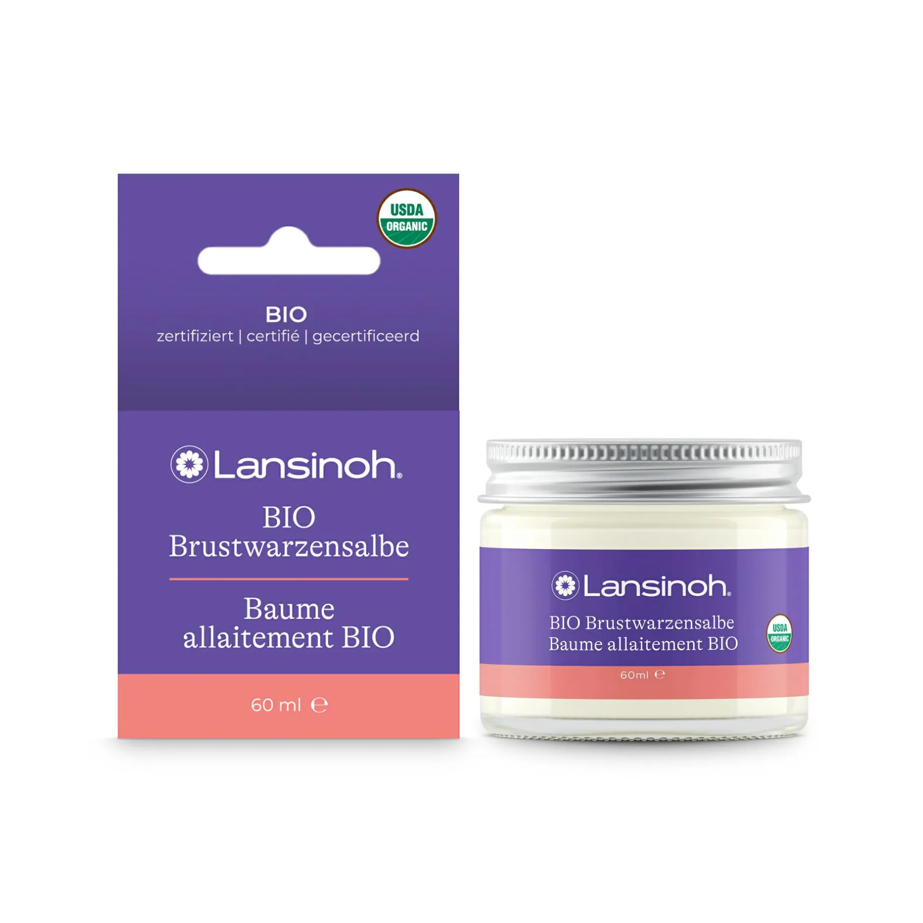 Lansinoh BIO Brustwarzensalbe* Hausapotheke|Stillzeit & Rückbildung