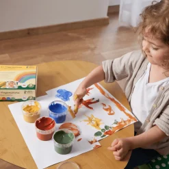 GRu00dcNSPECHT Bio-Fingermalfarben*Kinder Malen & Kneten|Spielzeug Ab 2 Jahre