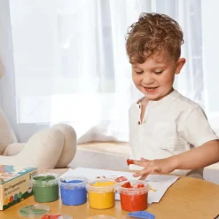 GRu00dcNSPECHT Bio-Fingermalfarben*Kinder Malen & Kneten|Spielzeug Ab 2 Jahre