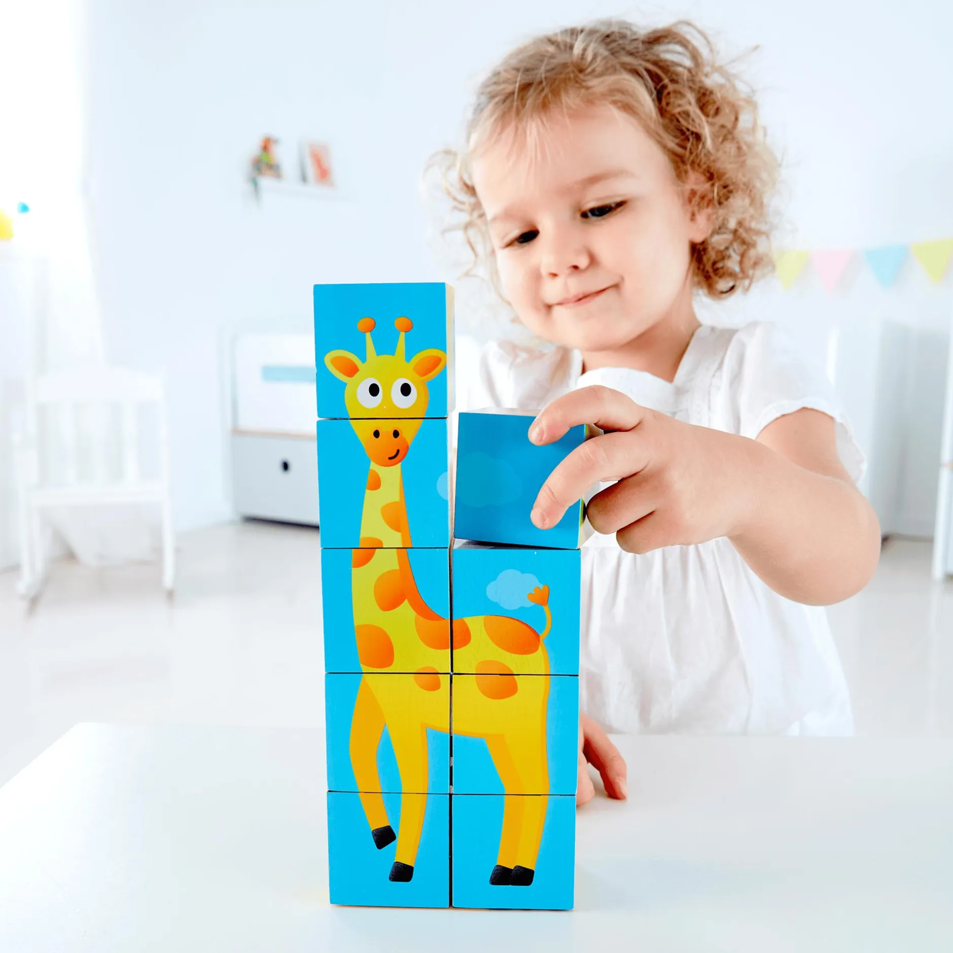 Hape Blockpuzzle Dschungel*Kinder Lernspielzeug