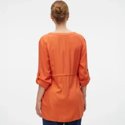 Mamalicious Bluse Burnt Sienna* Umstandsoberteile