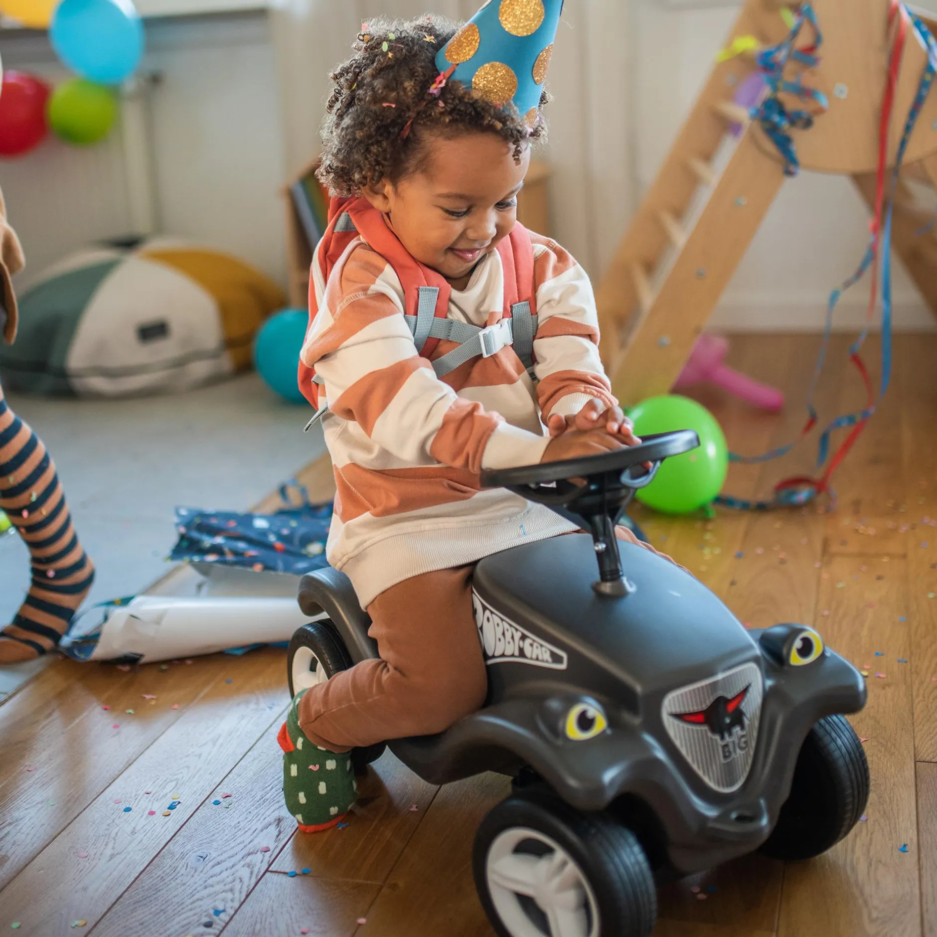 BIG Bobby Car mit Flüsterrädern*Kinder Kinderfahrzeuge