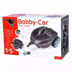 BIG Bobby Car Neo Anhänger Anthrazit*Kinder Kinderfahrzeuge