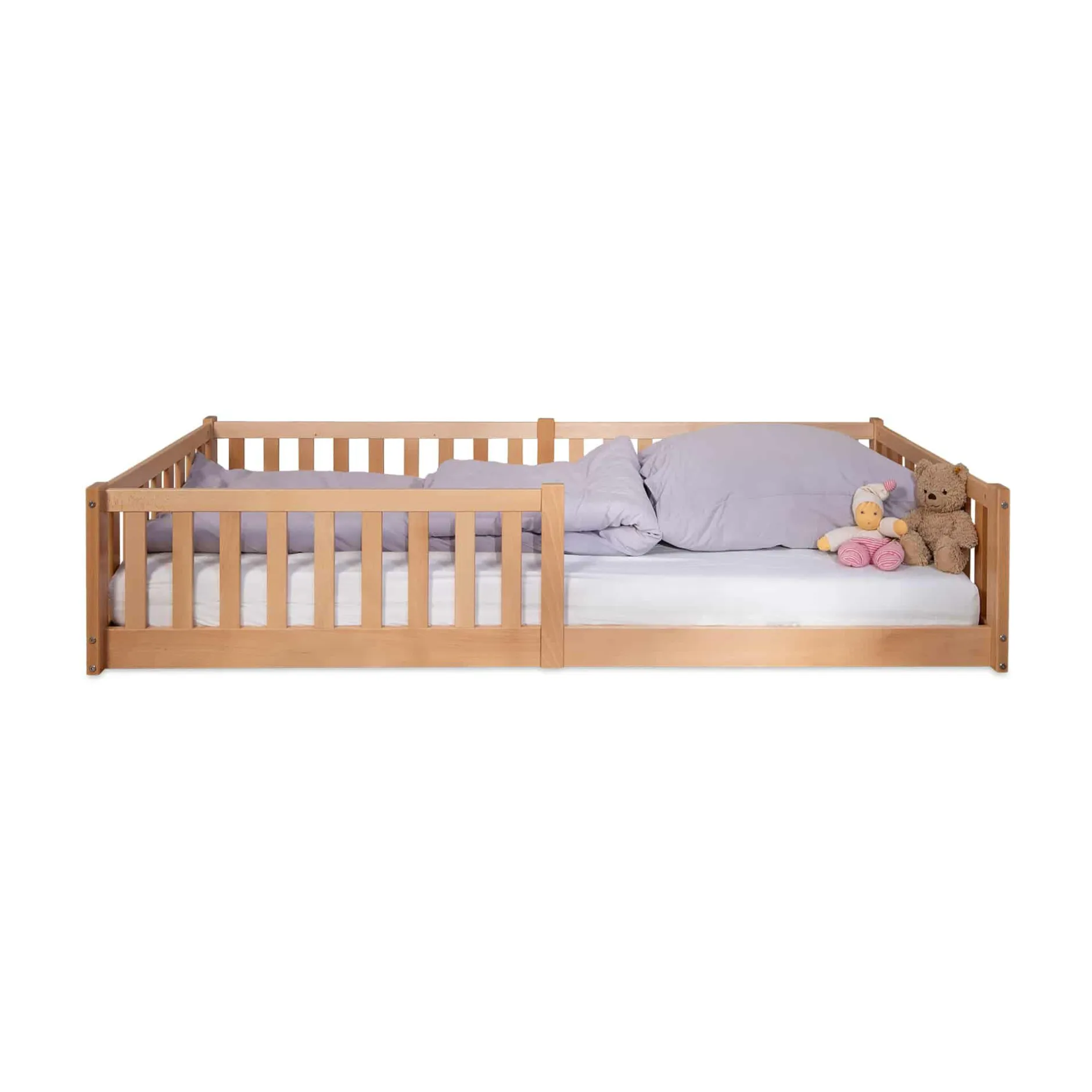 tiSsi Bodenbett ENNO Natur 90 x 200* Babybetten