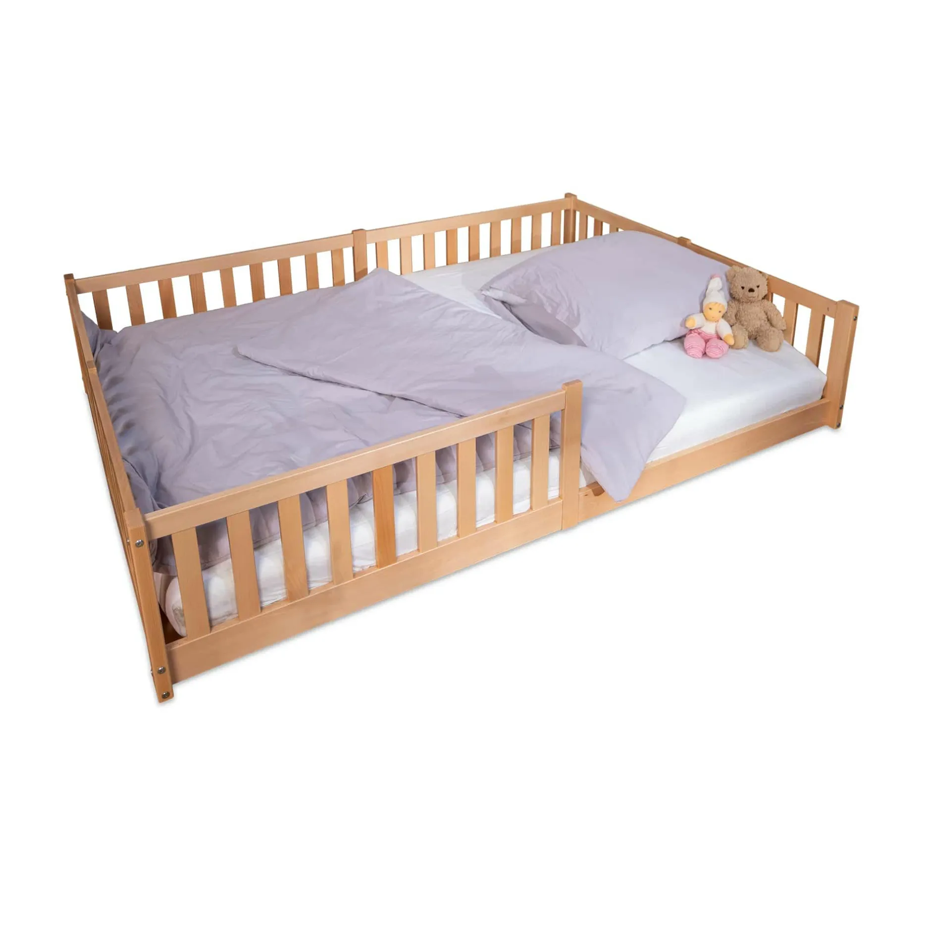 tiSsi Bodenbett ENNO Natur 140 x 200* Babybetten