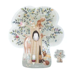 LITTLE DUTCH Bodenpuzzle Forest Friends*Kinder Lernspielzeug