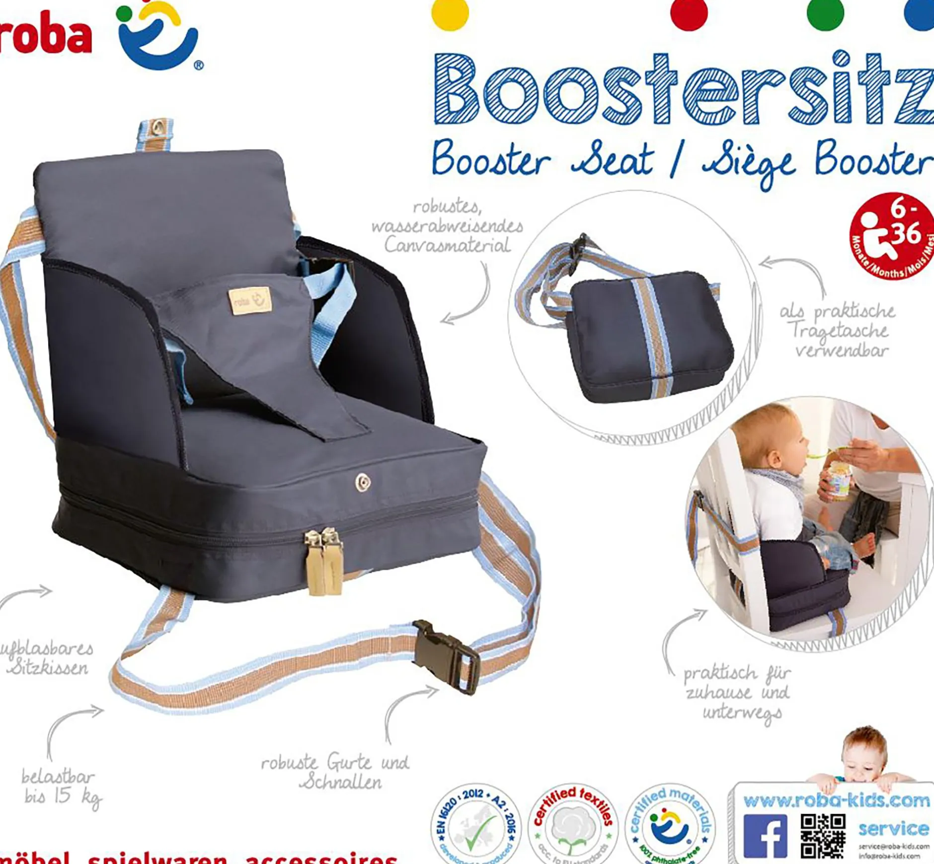 roba Boostersitz* Reisehochstühle