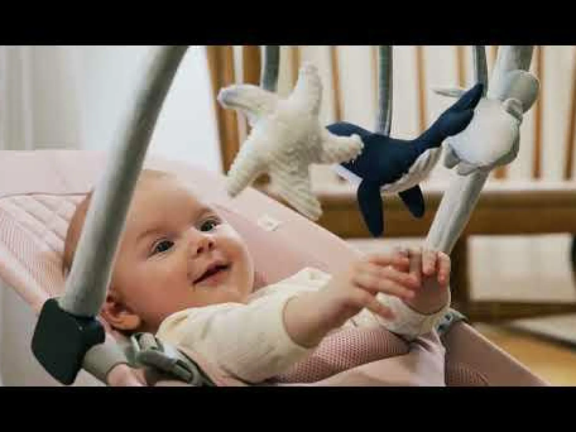 ERGObaby Bouncer Evolve Light Grey* Wippen