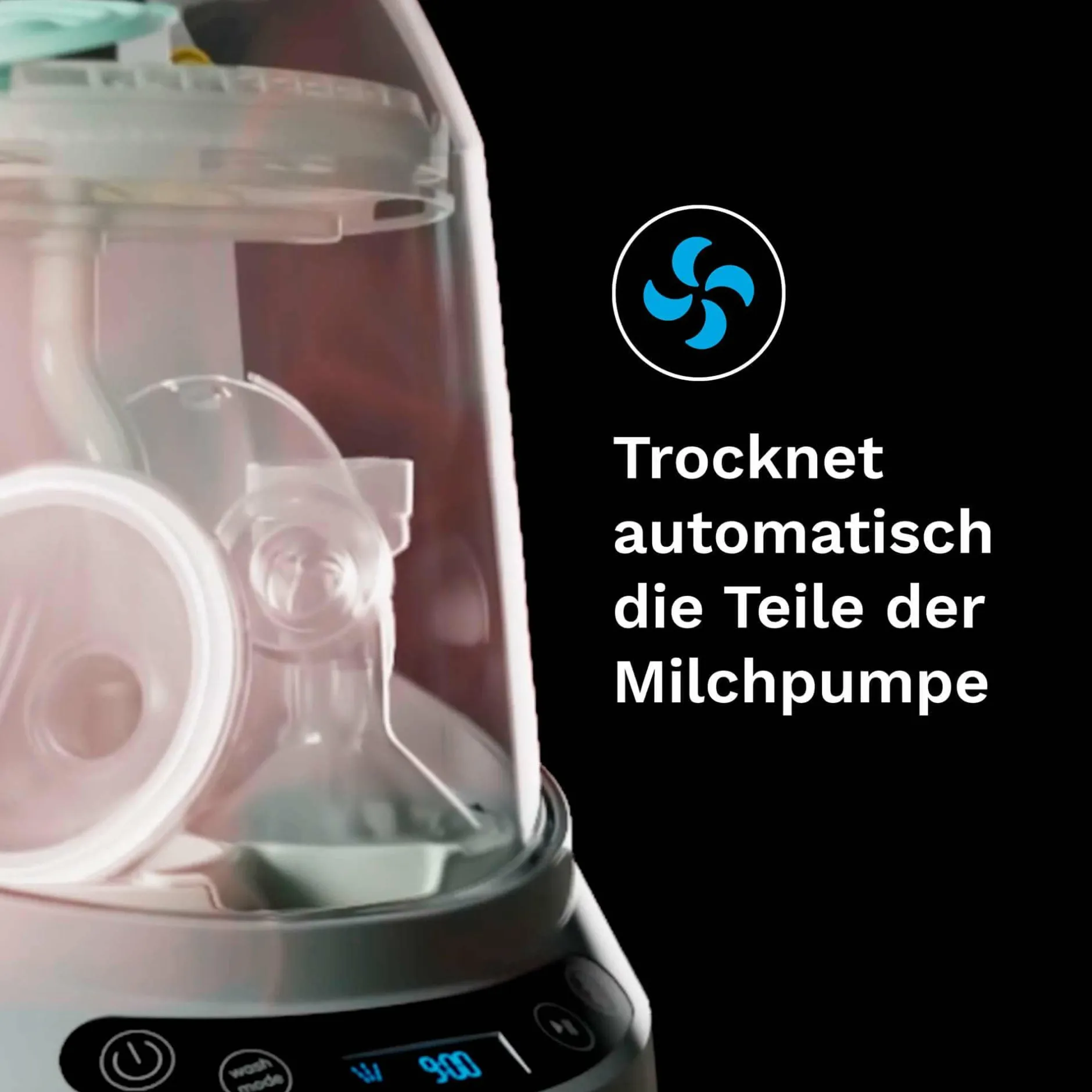 babybrezza Breast Pump Rack für den Bottle Washer Pro* Vaporisatoren