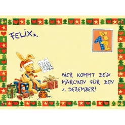 COPPENRATH Briefbuch: 24 Adventsbriefe von Felix – mit 24 echten Briefen*Kinder Kinderbücher