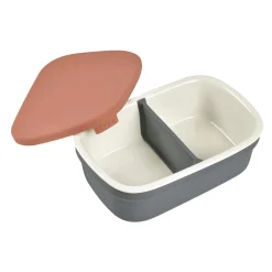 Bu00c8ABA Brotdose aus Keramik Mineral/ Terracotta* Nahrungsbehälter