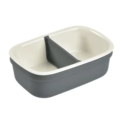 Bu00c8ABA Brotdose aus Keramik Mineral/ Terracotta* Nahrungsbehälter