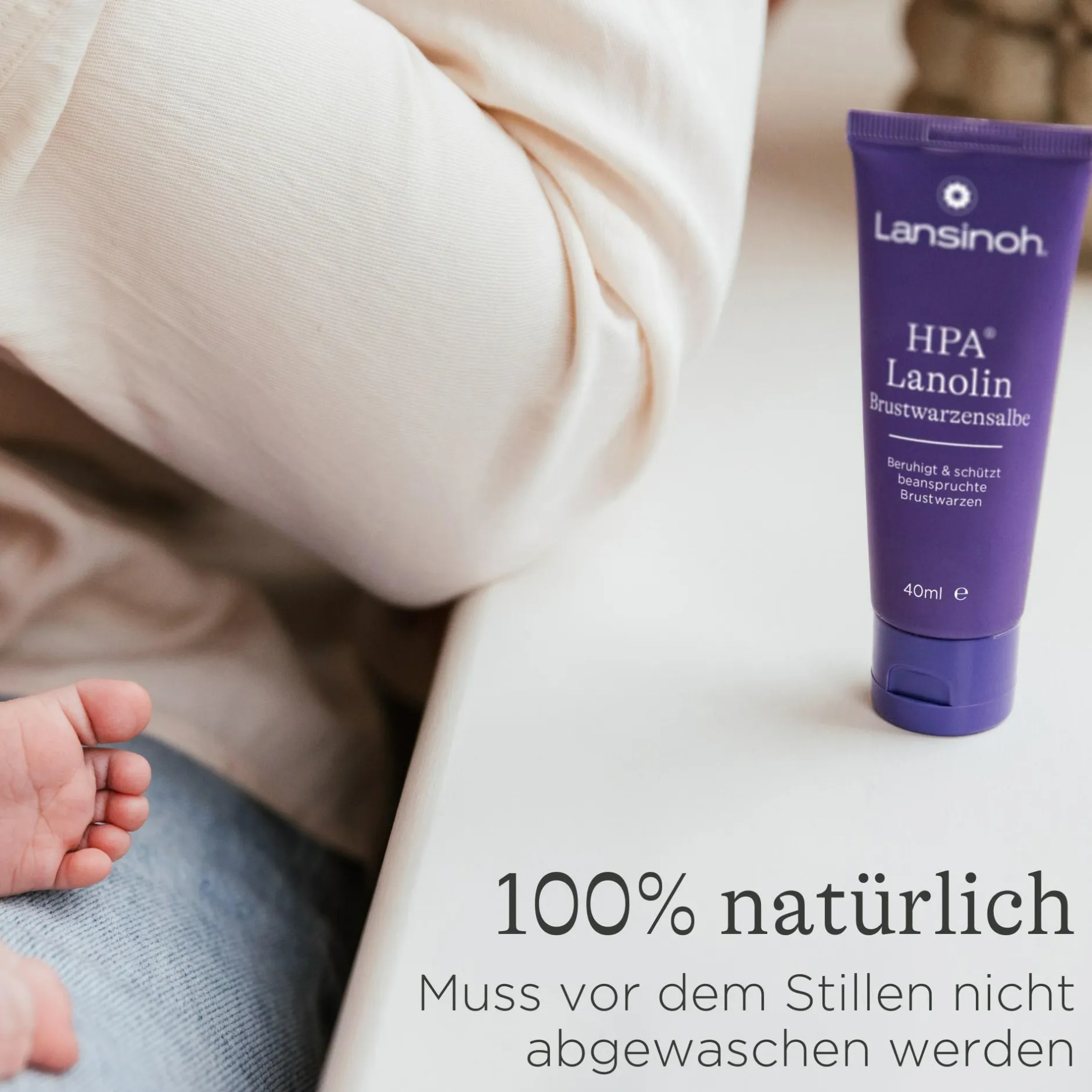 Lansinoh Brustwarzensalbe HPA® Lanolin* Hausapotheke
