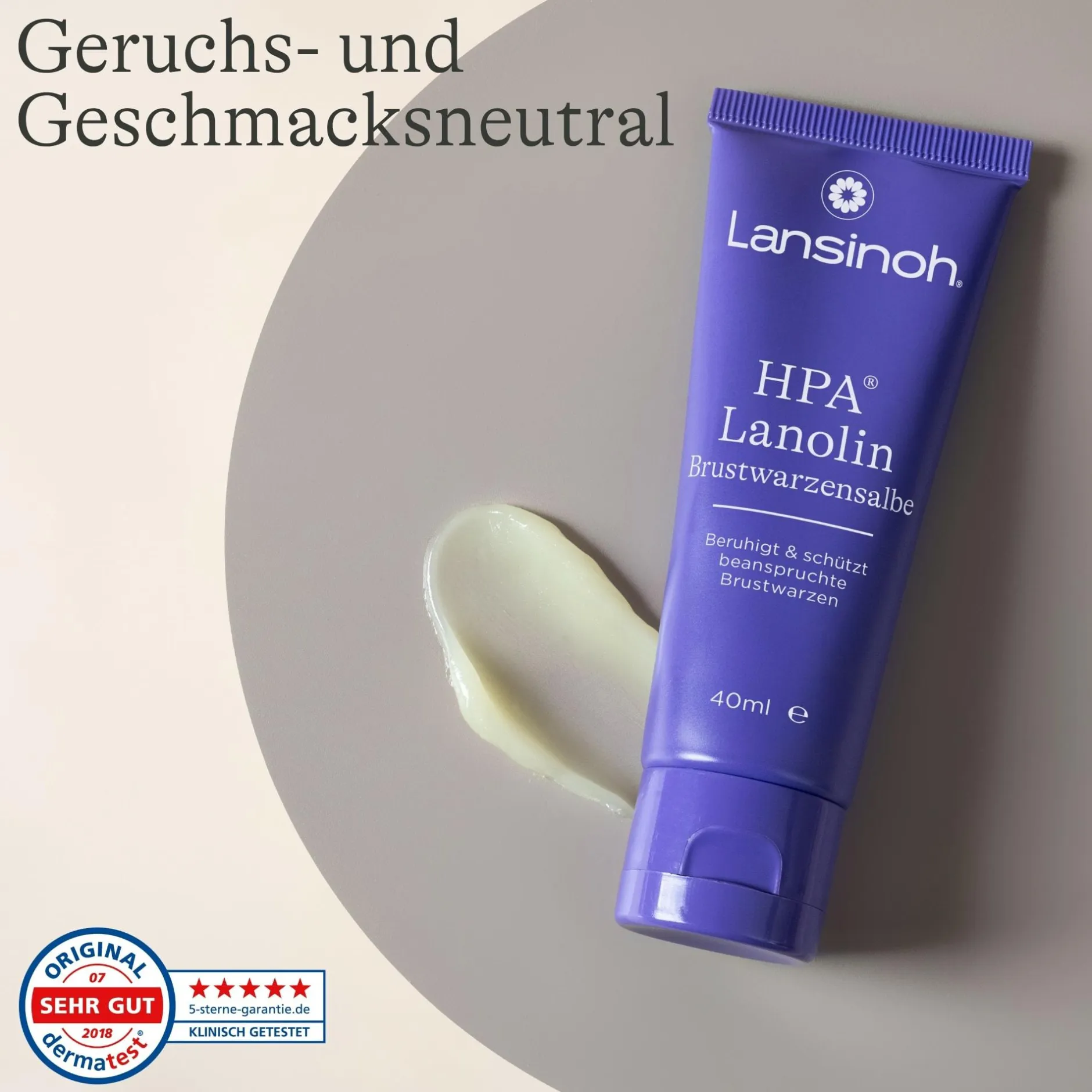 Lansinoh Brustwarzensalbe HPA® Lanolin* Hausapotheke