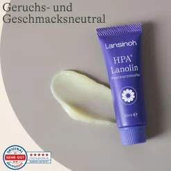 Lansinoh Brustwarzensalbe HPA® Lanolin* Hausapotheke|Stillzeit & Rückbildung
