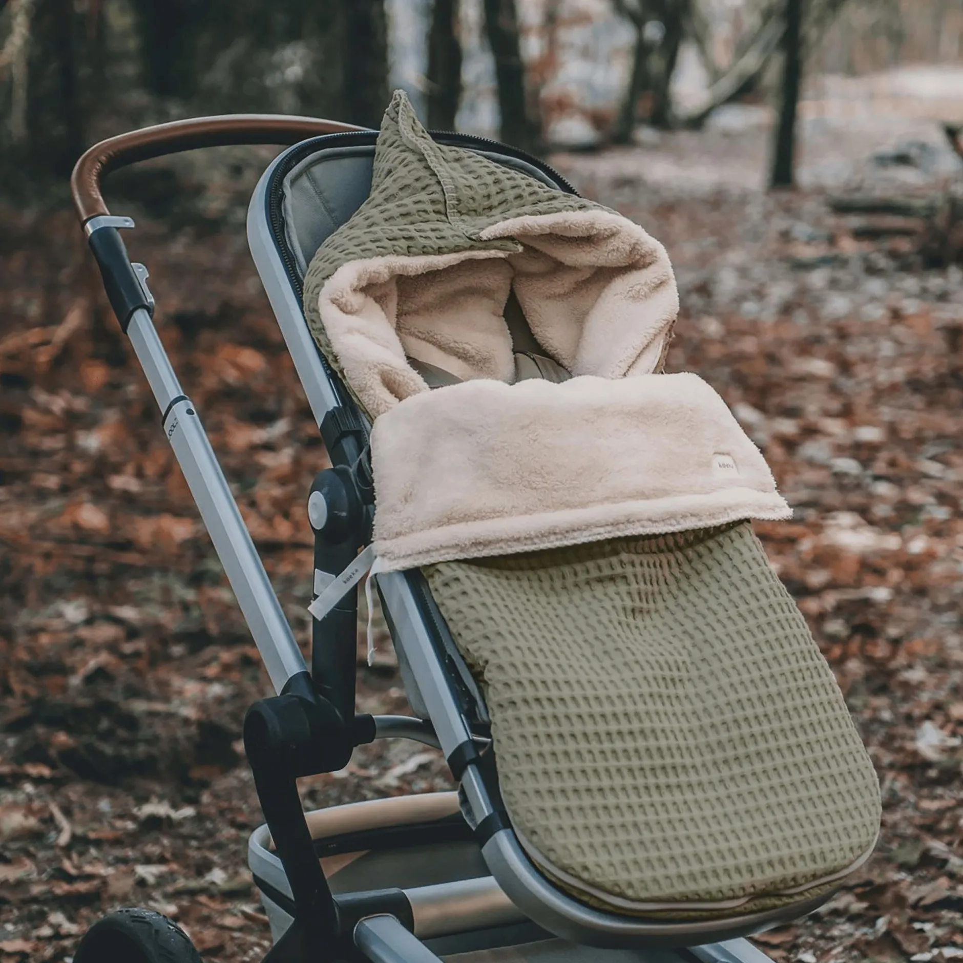 koeka Buggy Fußsack Oslo Moss*Kinder Kinderwagen Zubehör