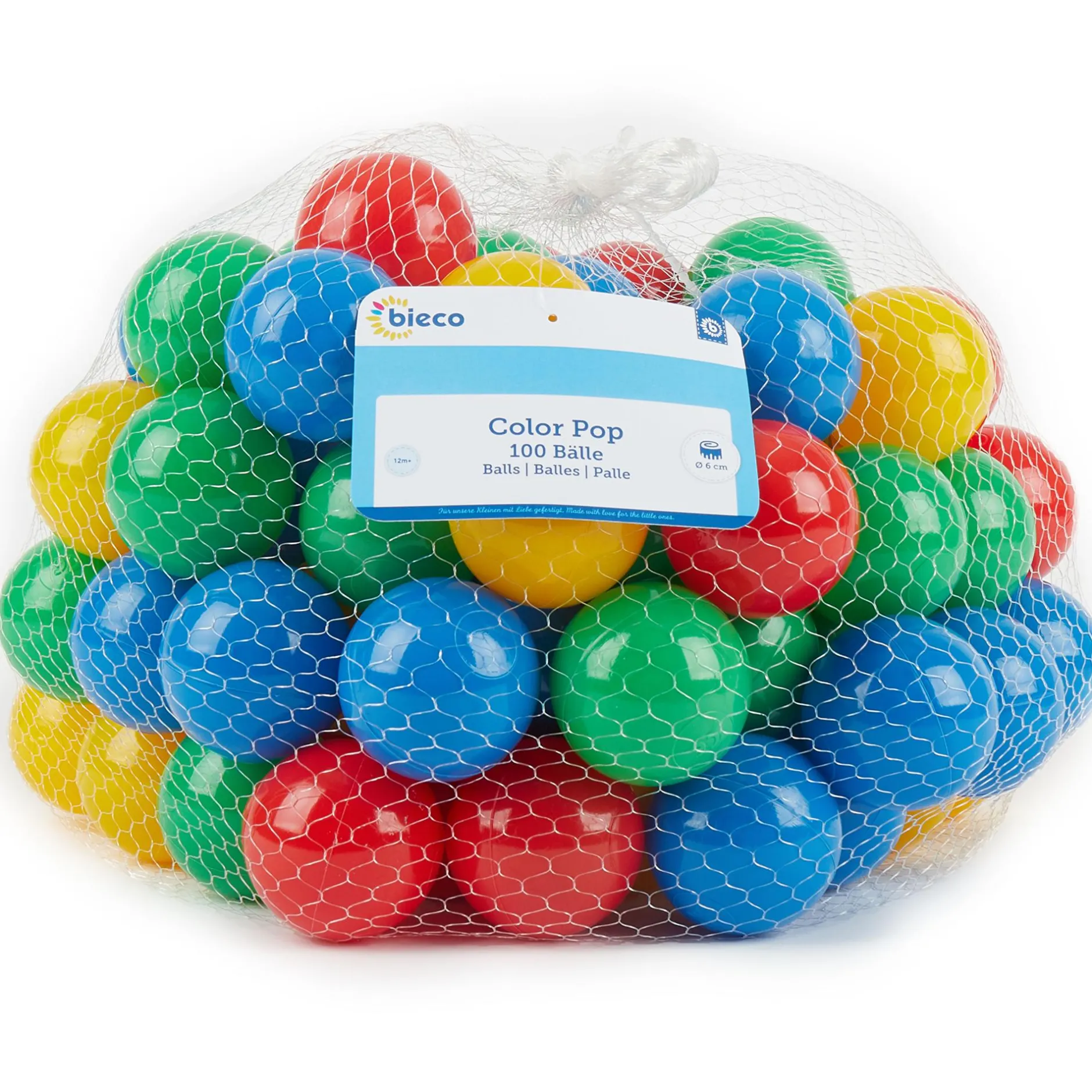 bieco Bunte Bälle 100 Stück*Kinder Rollenspiele