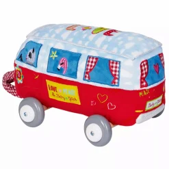DIE SPIEGELBURG Bus auf Holzrollen BabyGlück*Kinder Holzspielzeug