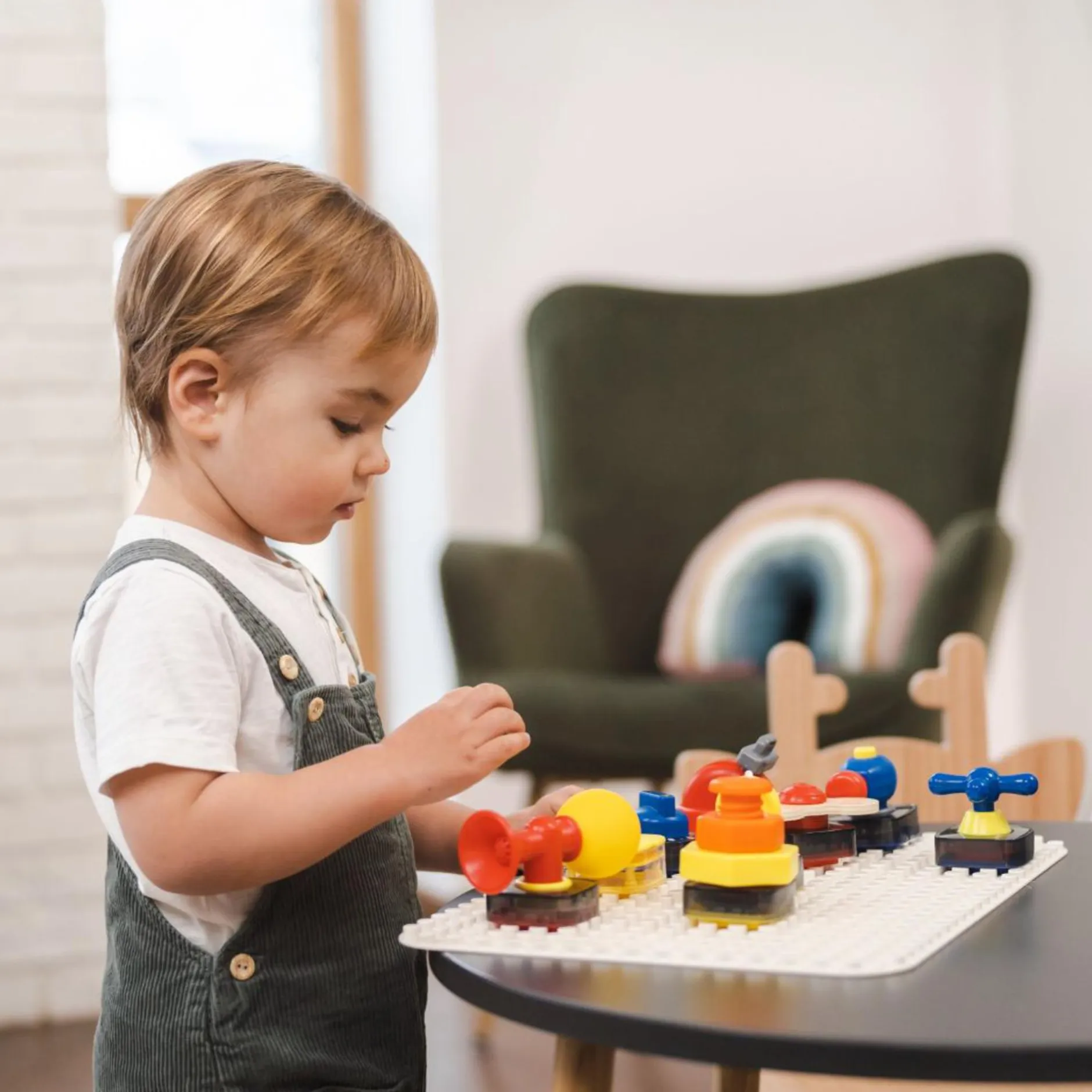 TOPBRIGHT BUSY BOARD ENTDECKER SET*Kinder Lernspielzeug|Holzspielzeug