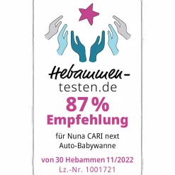 nuna CARI next Caviar*Kinder Babyschalen 0-13 Kg, Gruppe 0+|Kinderwagen Zubehör
