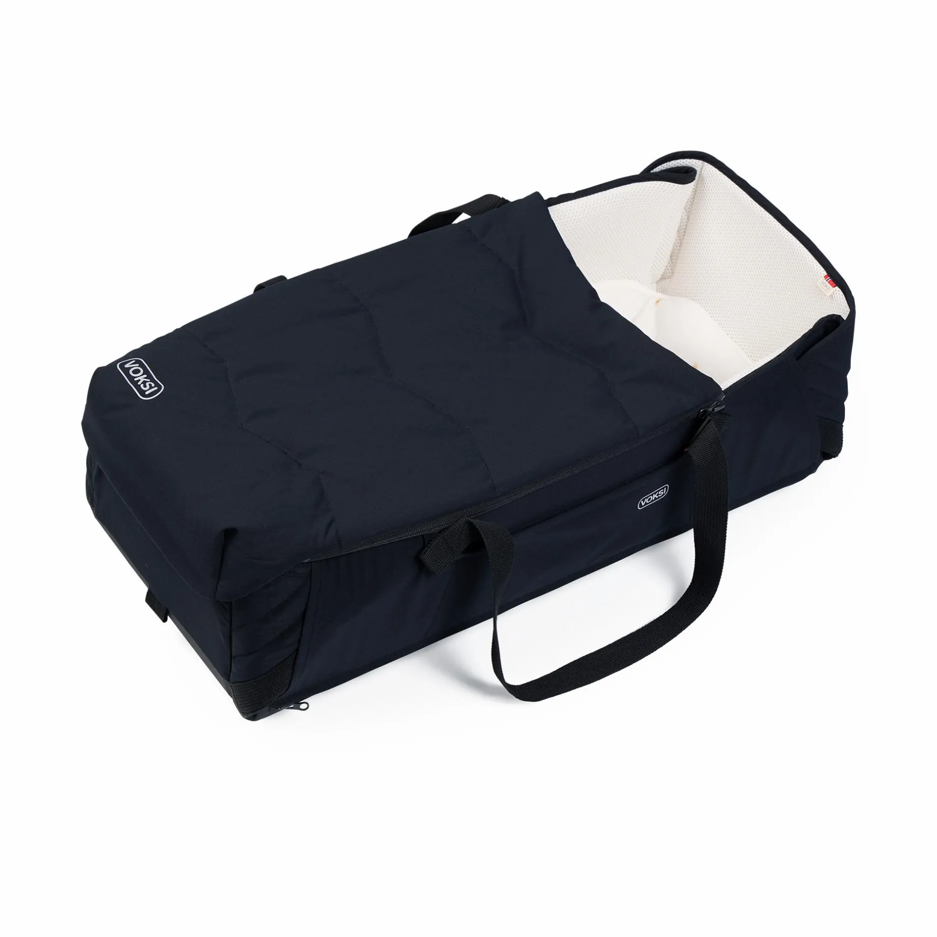 VOKSI Carry Me Black Cream*Kinder Kinderwagen Zubehör