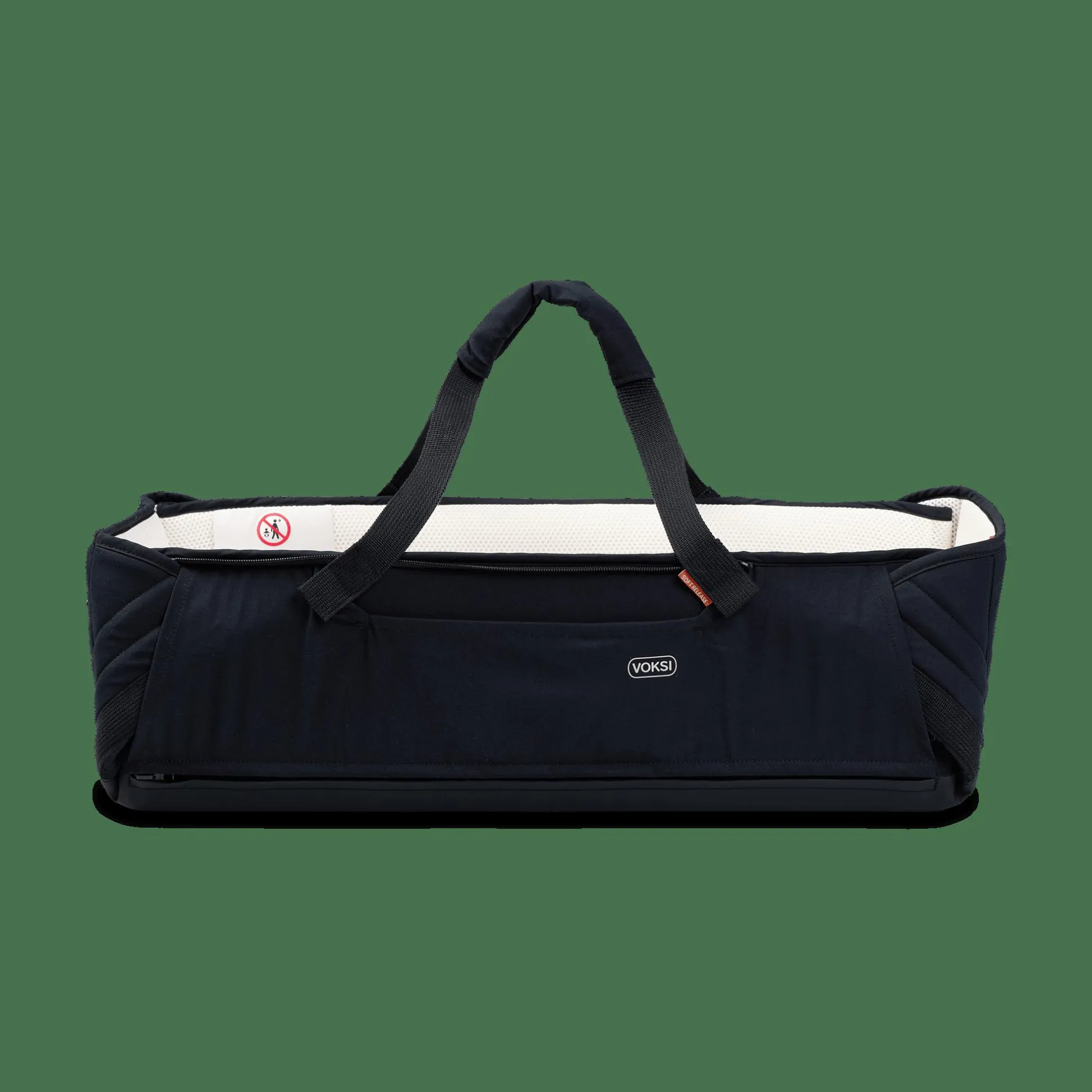 VOKSI Carry Me Black Cream*Kinder Kinderwagen Zubehör