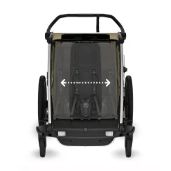 THULE Chariot Cross 2 Double Faded Khaki* Fahrradanhänger