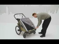 THULE Chariot Cross 2 Single Faded Khaki* Fahrradanhänger