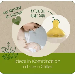 nip Cherry® Green Weithalsflasche 120 ml* Flaschen & Sauger