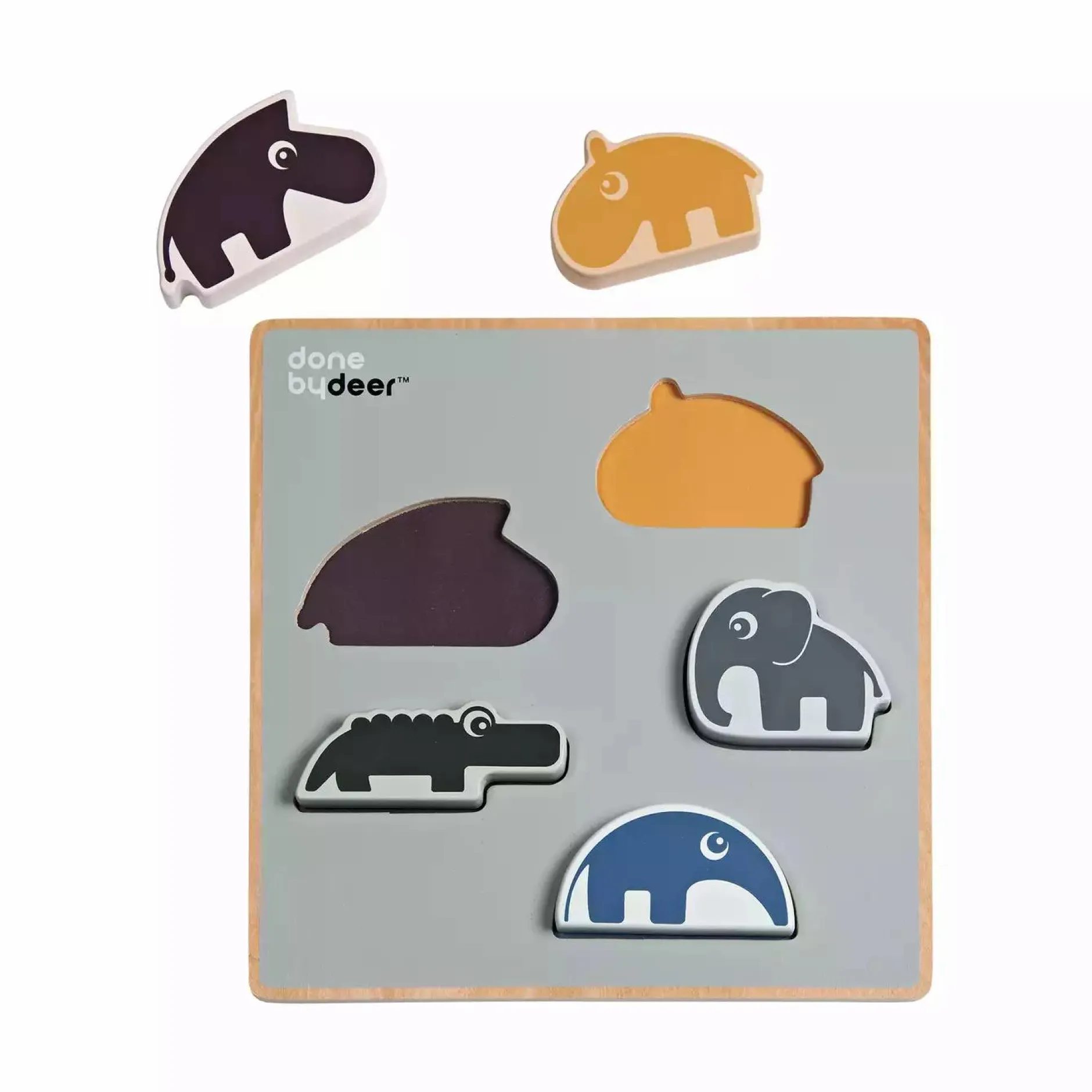 done by deer Chunky Play Puzzle Deer Friends*Kinder Lernspielzeug|Holzspielzeug