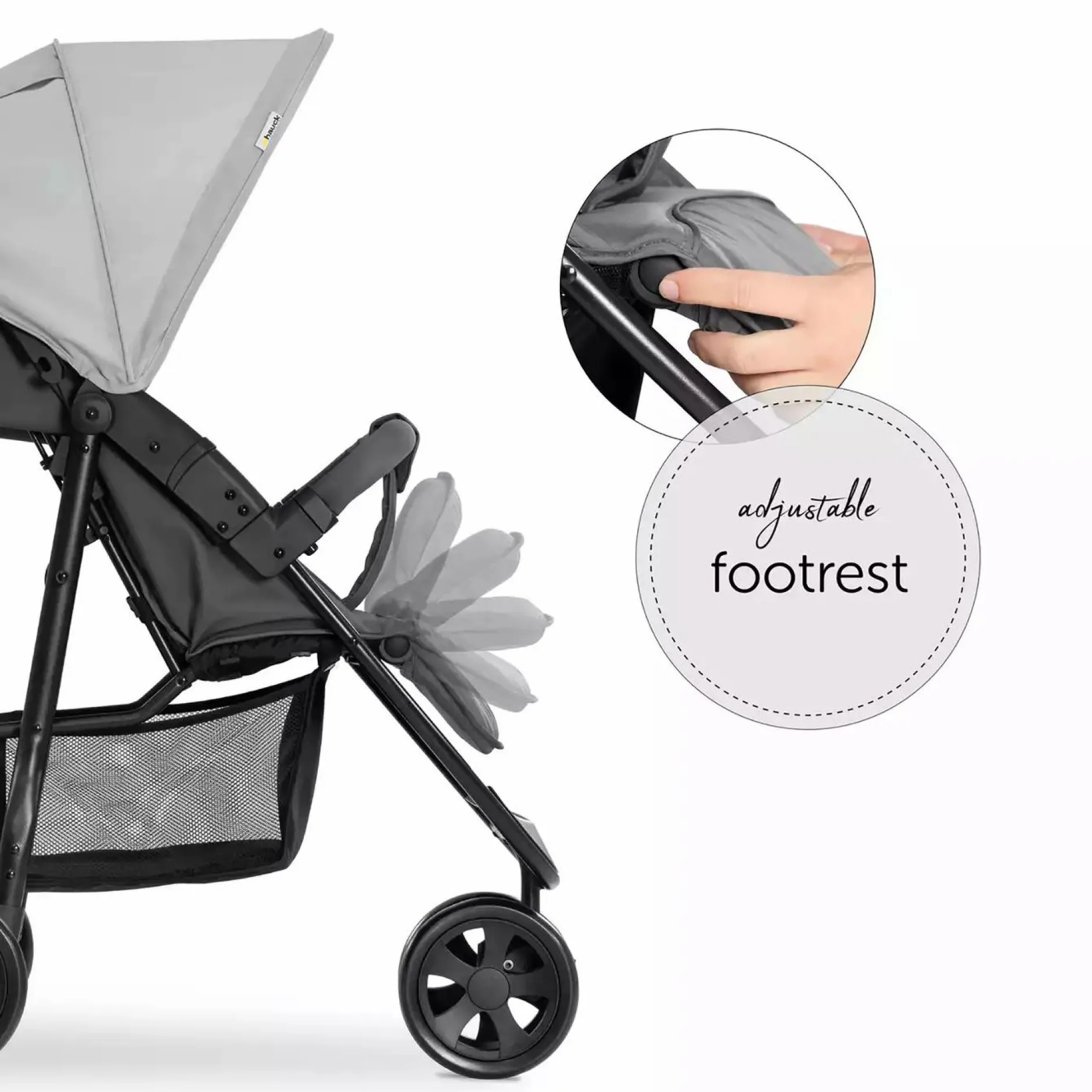 hauck Citi Neo 3 Grey*Kinder Buggys