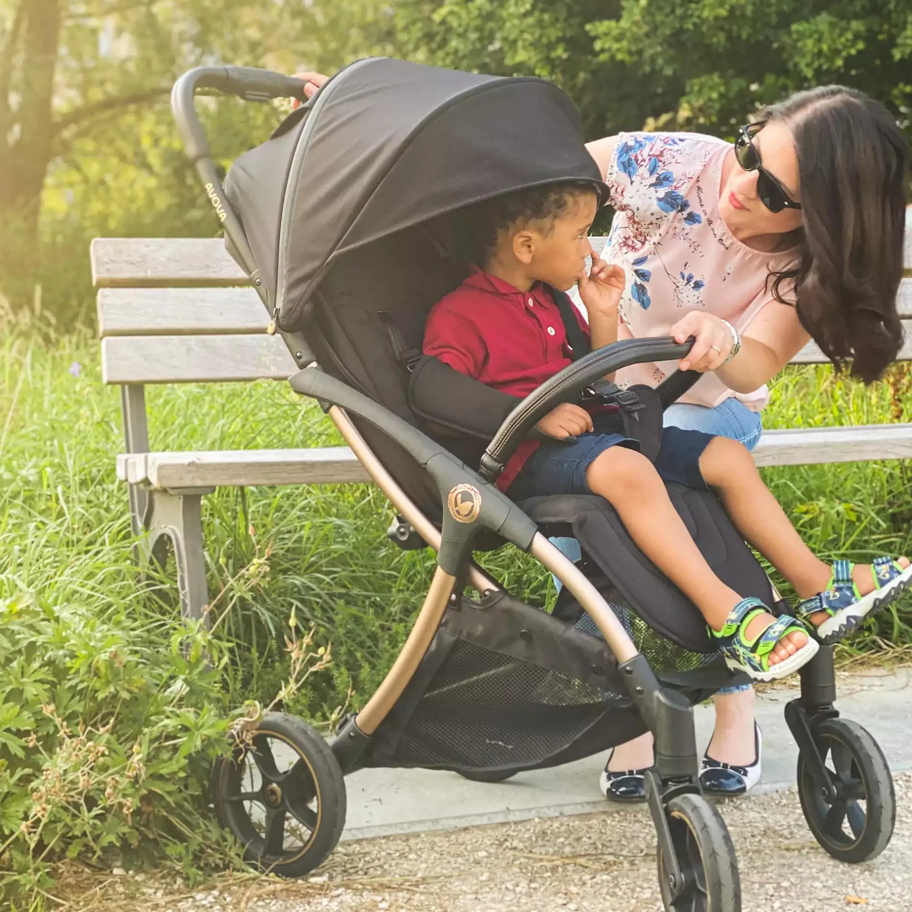 AVOVA City Ranger Black Gold*Kinder Reisebuggys|Buggys
