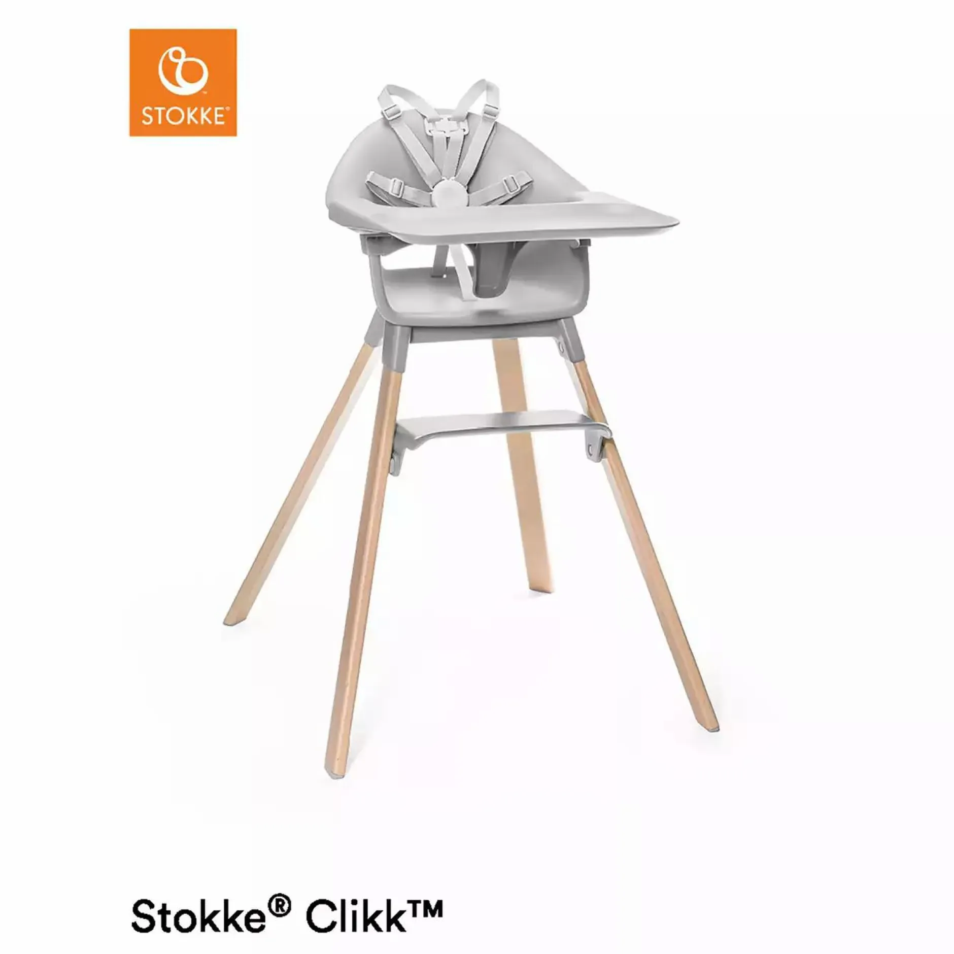 STOKKE Clikk™ Hochstuhl Cloud Grey* Treppenhochstühle