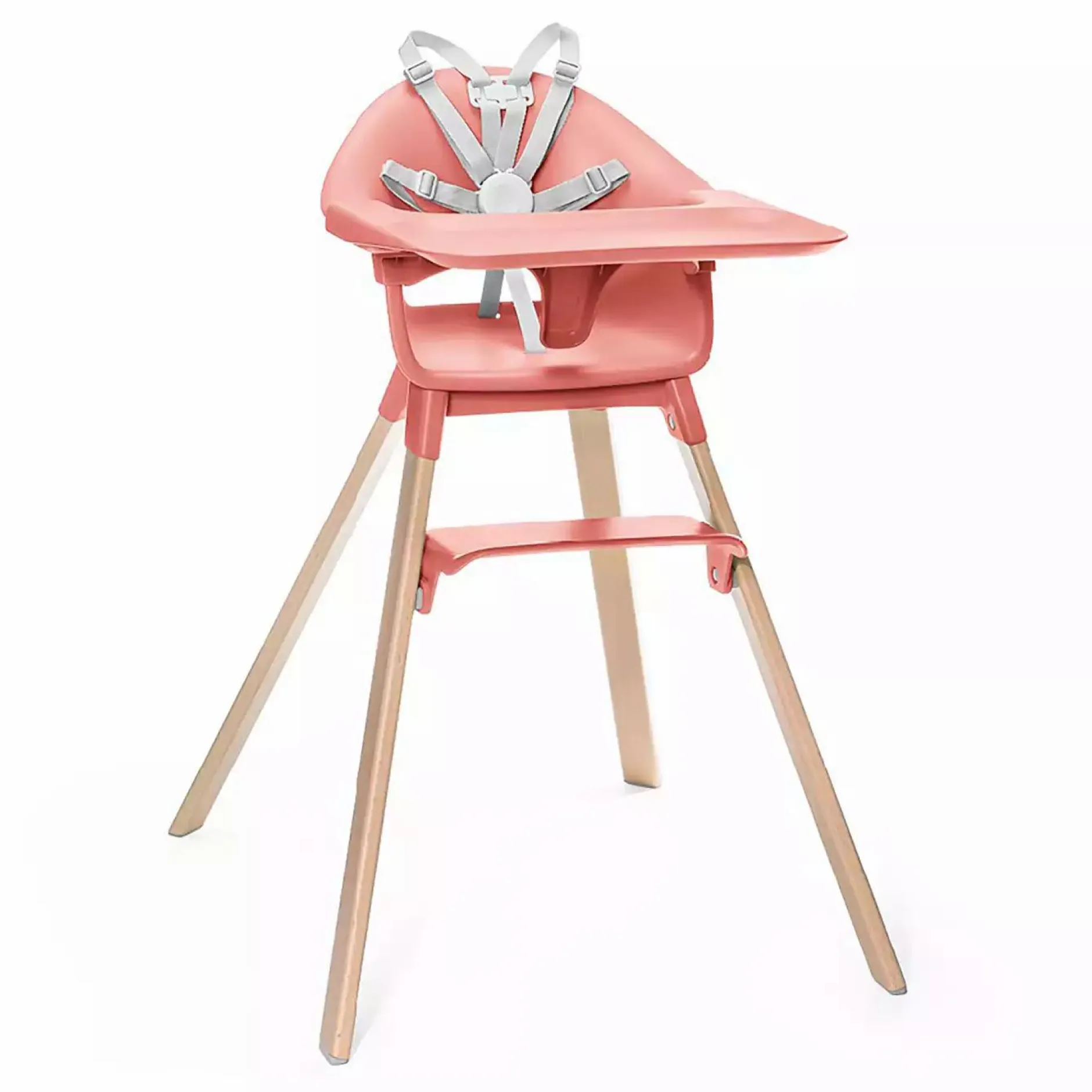 STOKKE Clikk™ Hochstuhl Sunny Coral* Treppenhochstühle